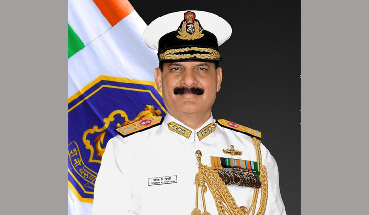 Navy Chief Admiral Dinesh Tripathi